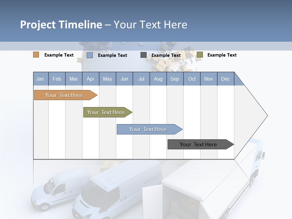 Business Transport Loading PowerPoint Template