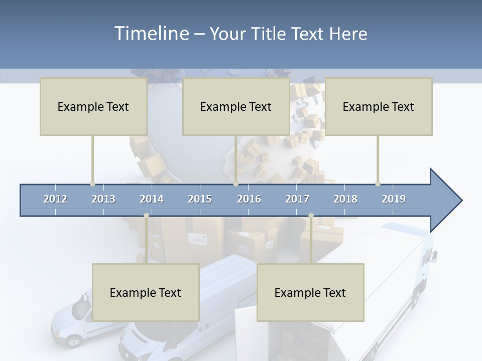 Business Transport Loading PowerPoint Template