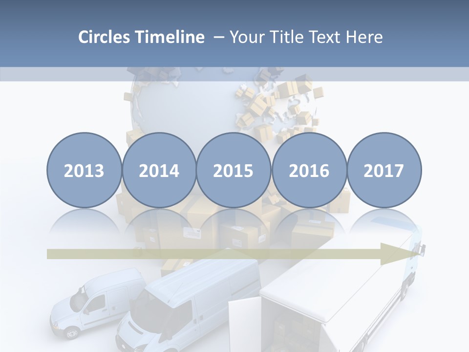 Business Transport Loading PowerPoint Template