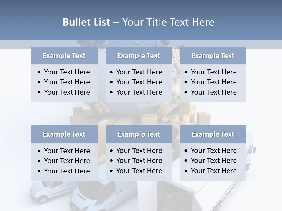 Business Transport Loading PowerPoint Template