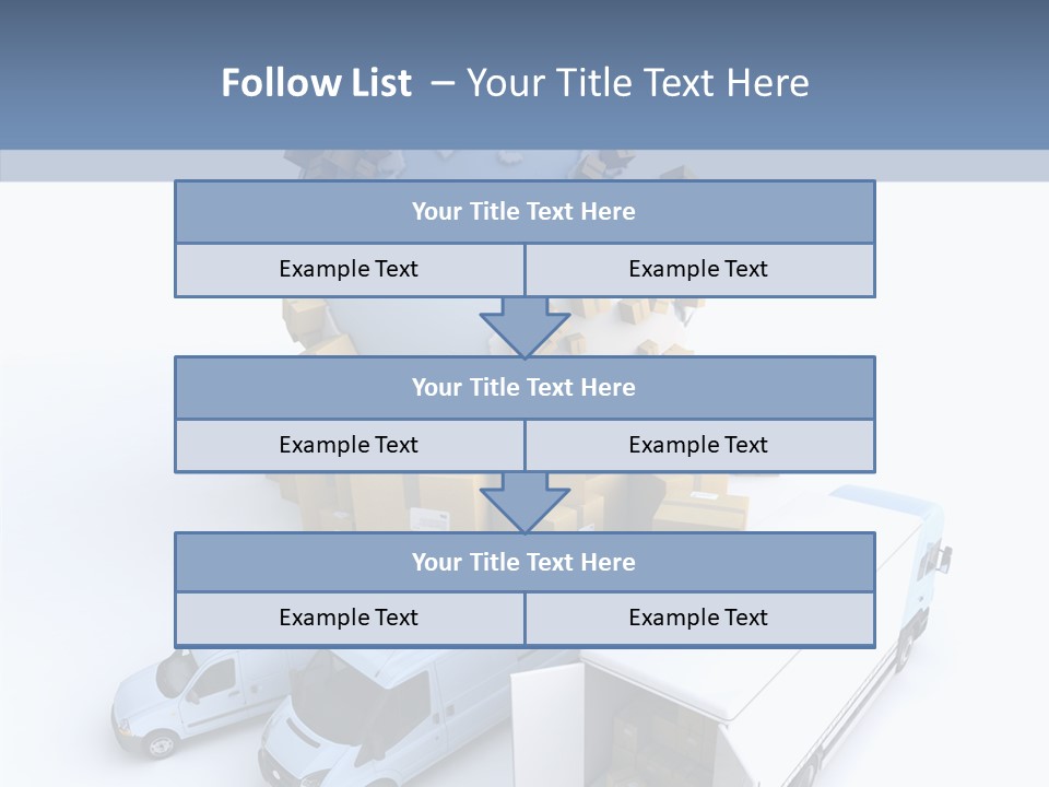 Business Transport Loading PowerPoint Template