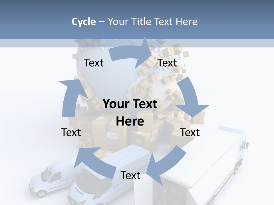 Business Transport Loading PowerPoint Template