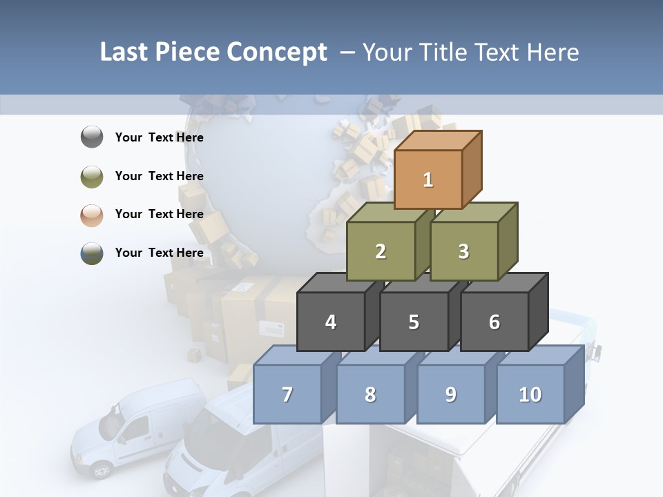 Business Transport Loading PowerPoint Template