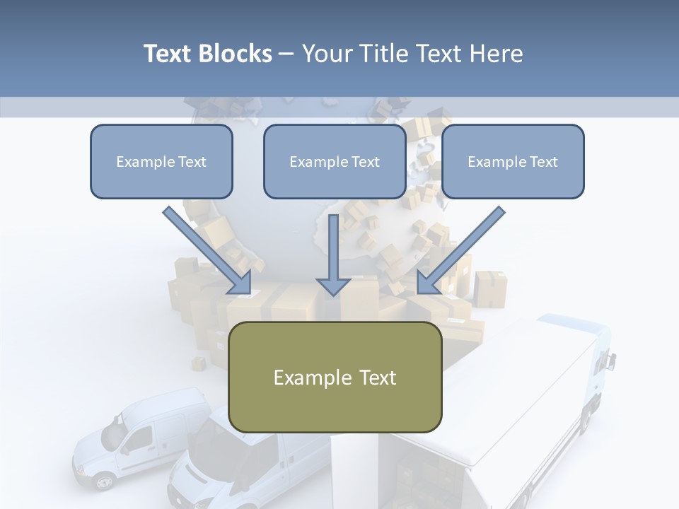 Business Transport Loading PowerPoint Template
