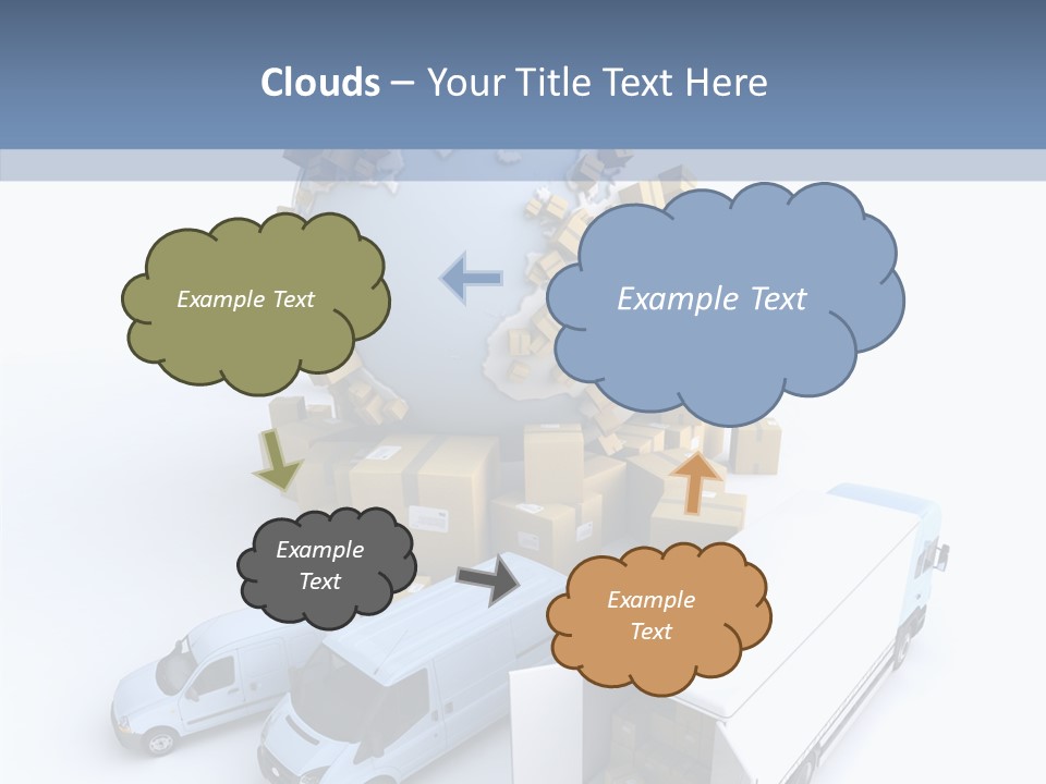 Business Transport Loading PowerPoint Template