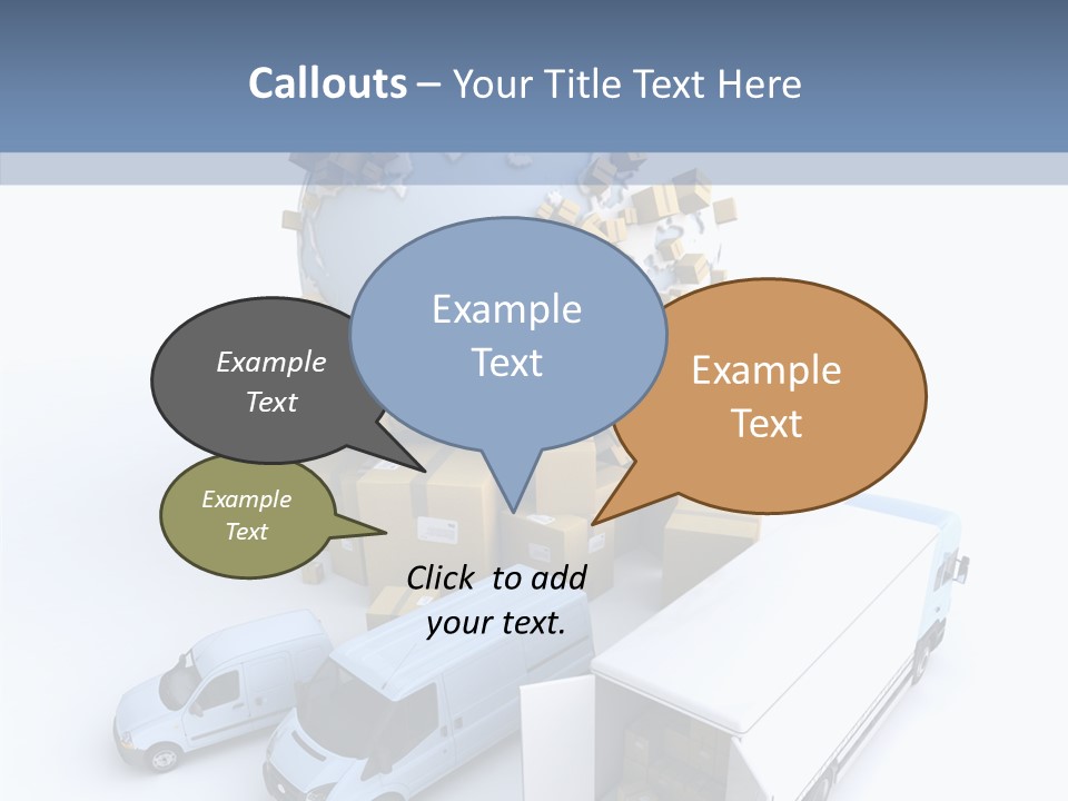 Business Transport Loading PowerPoint Template