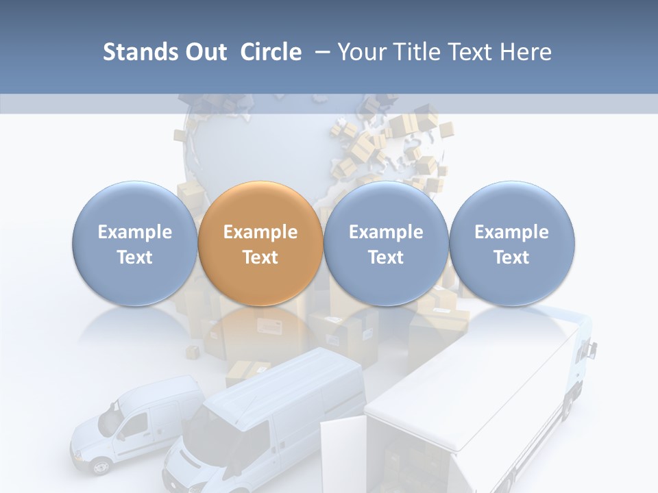 Business Transport Loading PowerPoint Template