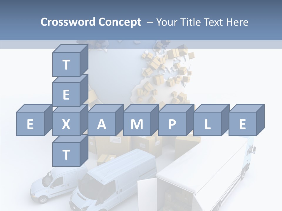 Business Transport Loading PowerPoint Template