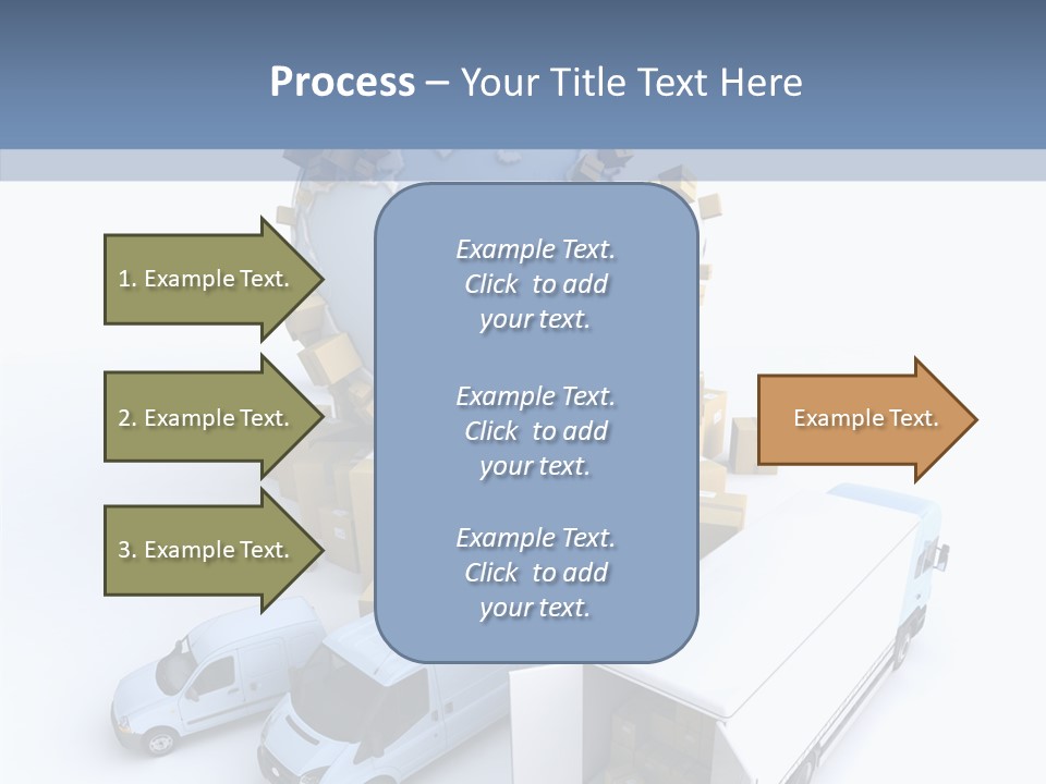 Business Transport Loading PowerPoint Template