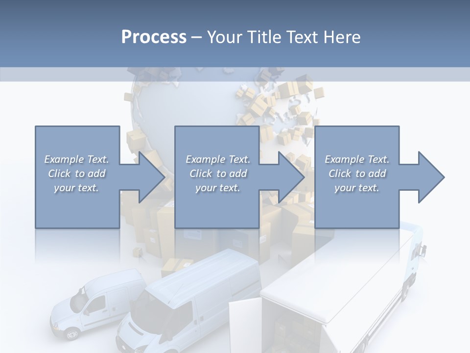 Business Transport Loading PowerPoint Template