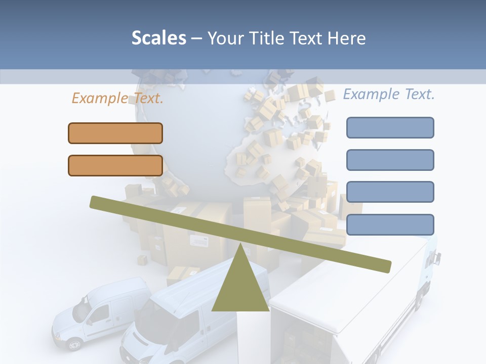 Business Transport Loading PowerPoint Template