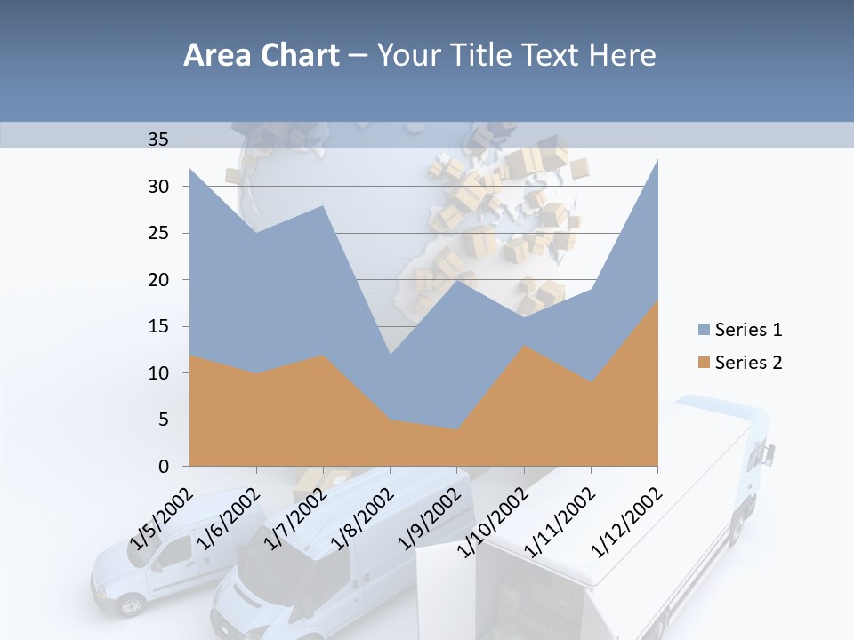 Business Transport Loading PowerPoint Template