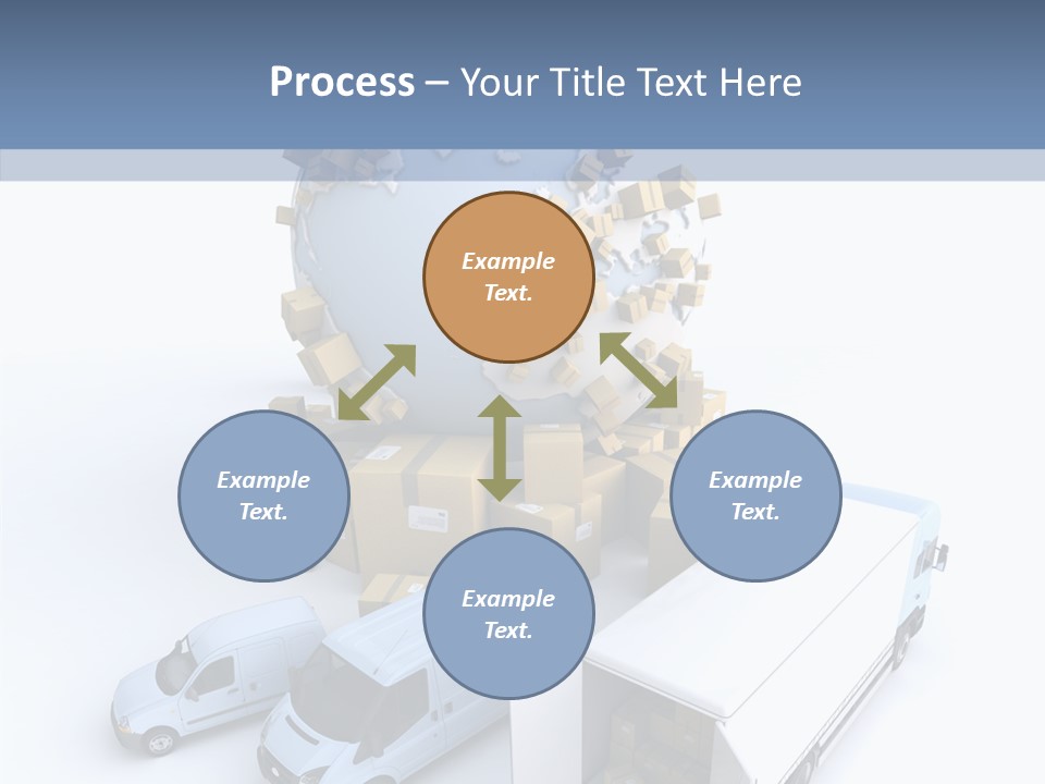 Business Transport Loading PowerPoint Template