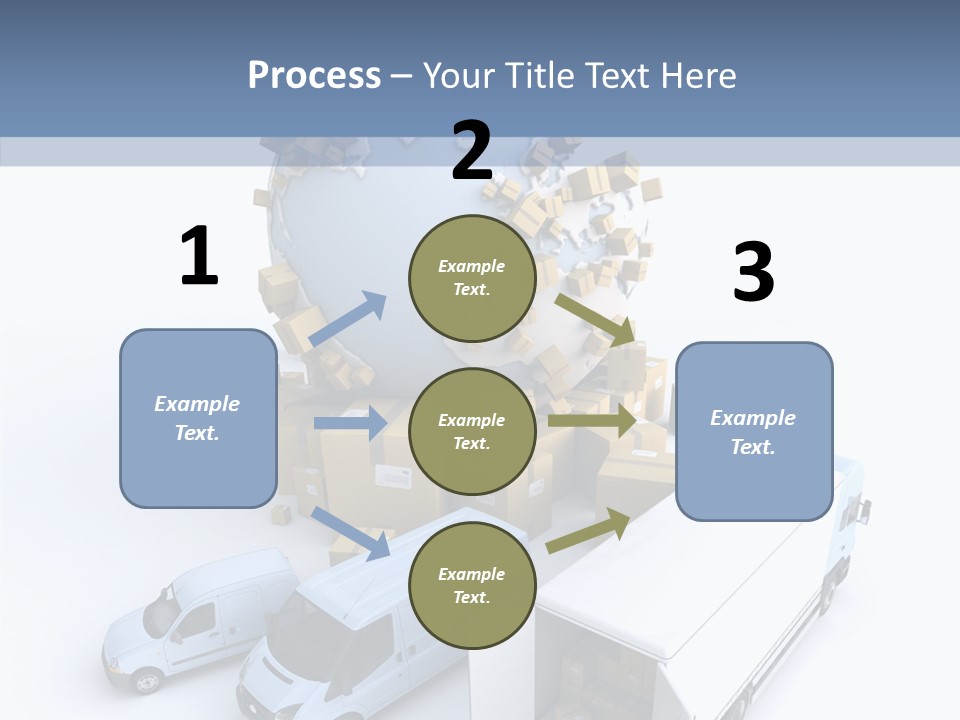 Business Transport Loading PowerPoint Template