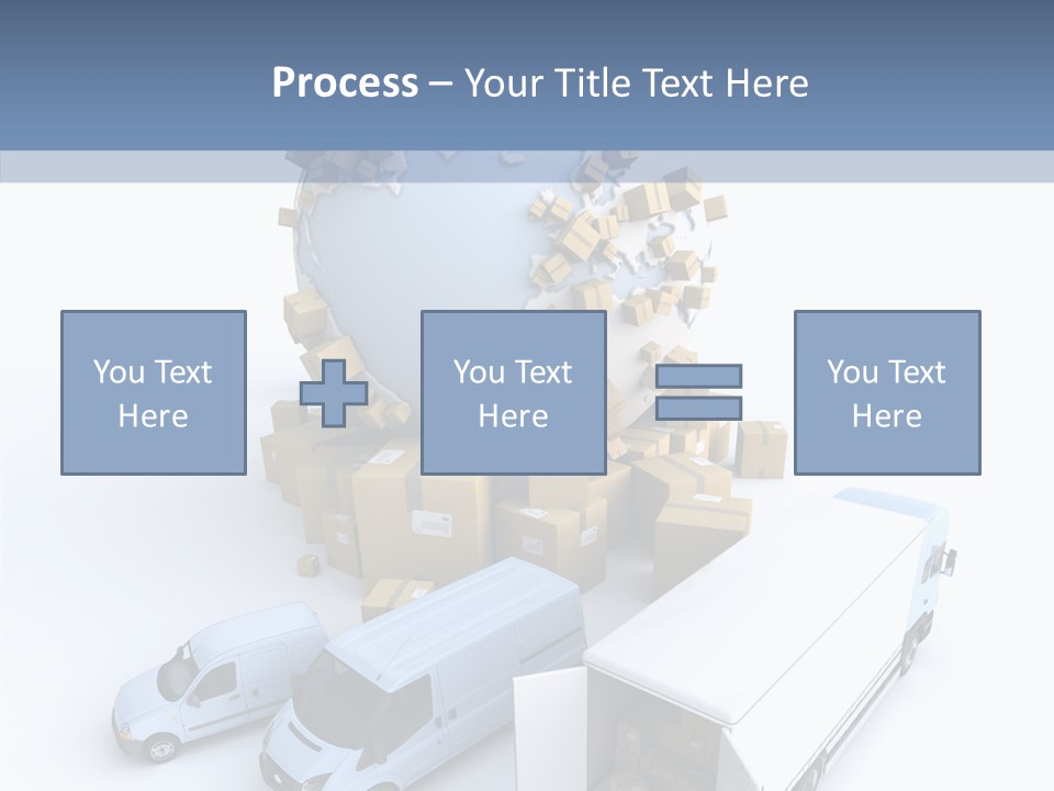Business Transport Loading PowerPoint Template