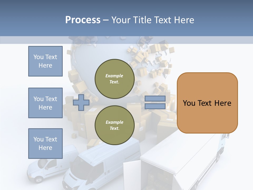 Business Transport Loading PowerPoint Template