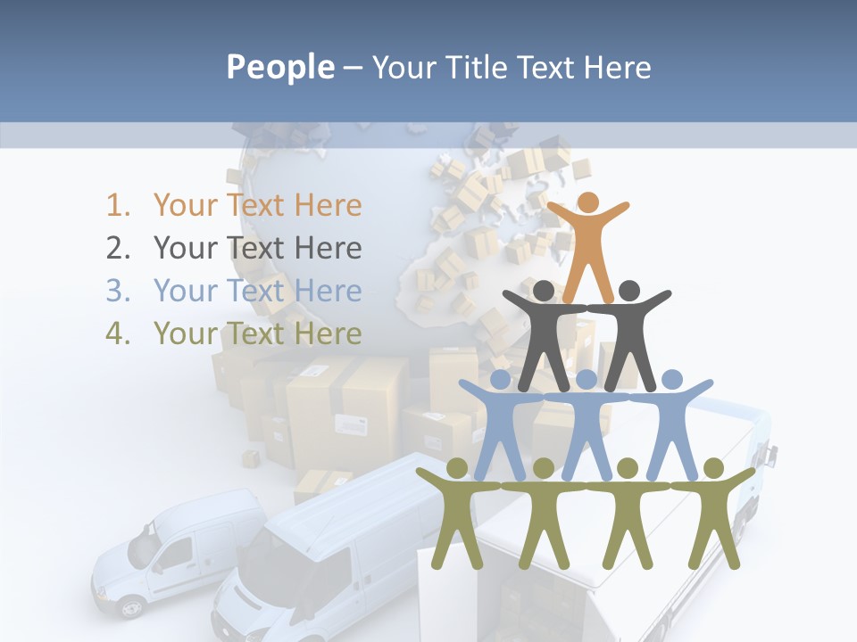 Business Transport Loading PowerPoint Template