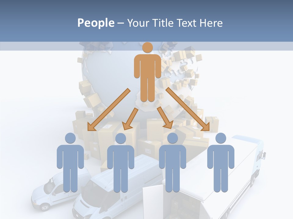 Business Transport Loading PowerPoint Template