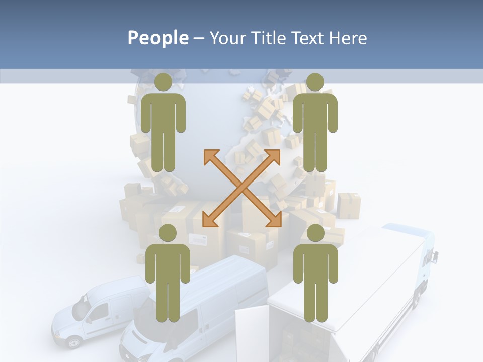 Business Transport Loading PowerPoint Template