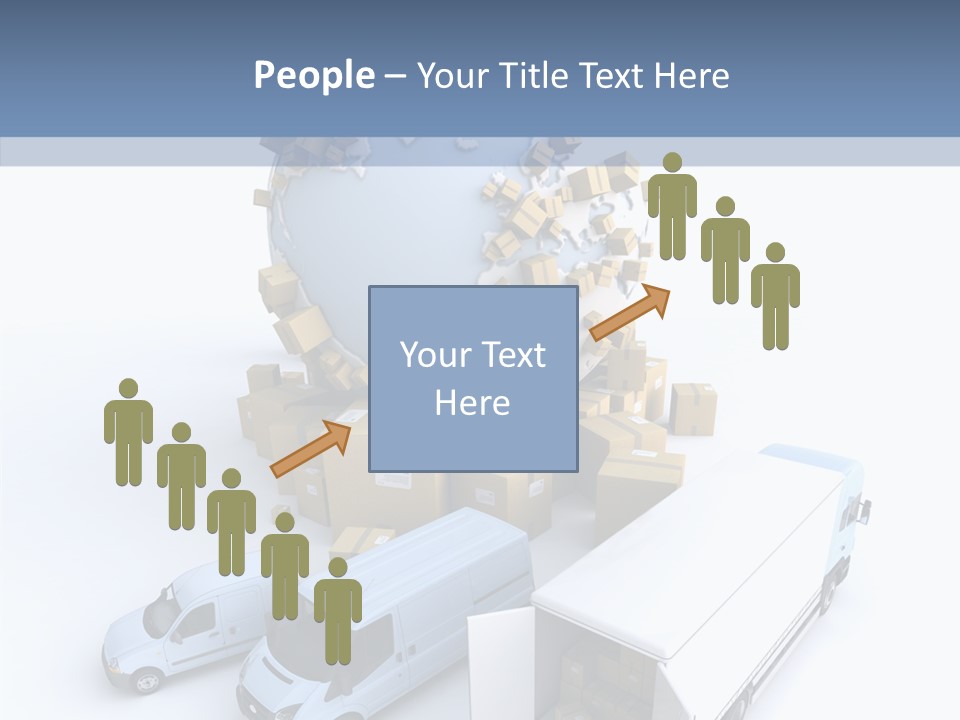 Business Transport Loading PowerPoint Template