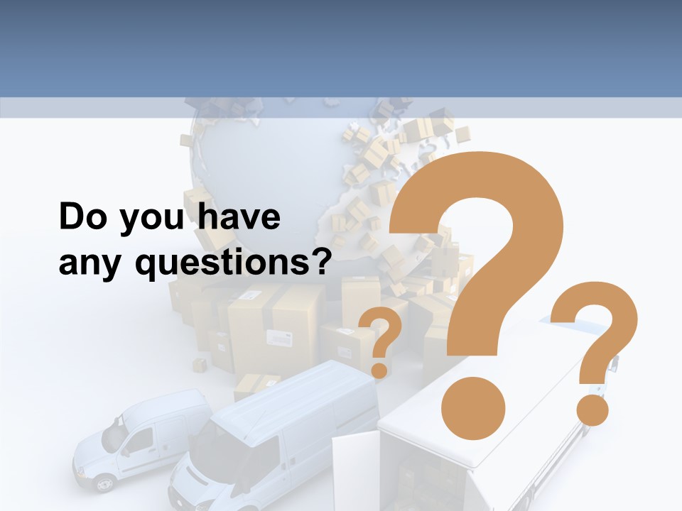 Business Transport Loading PowerPoint Template