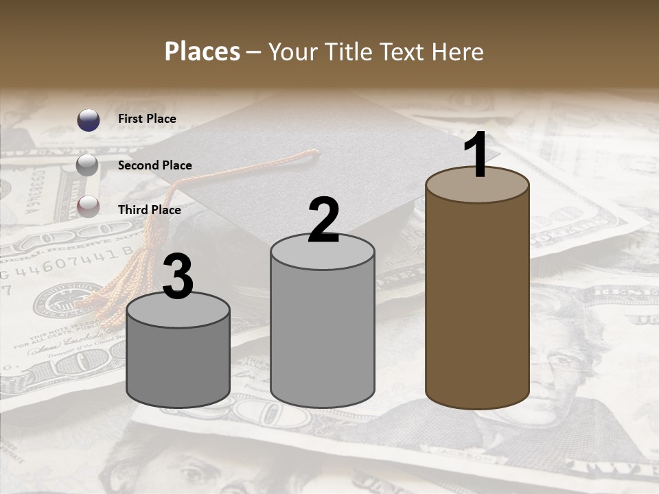 Graduate Pay University PowerPoint Template