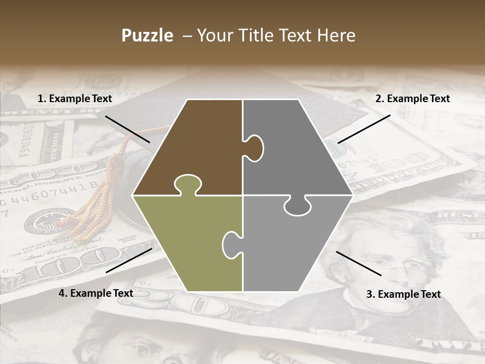 Graduate Pay University PowerPoint Template