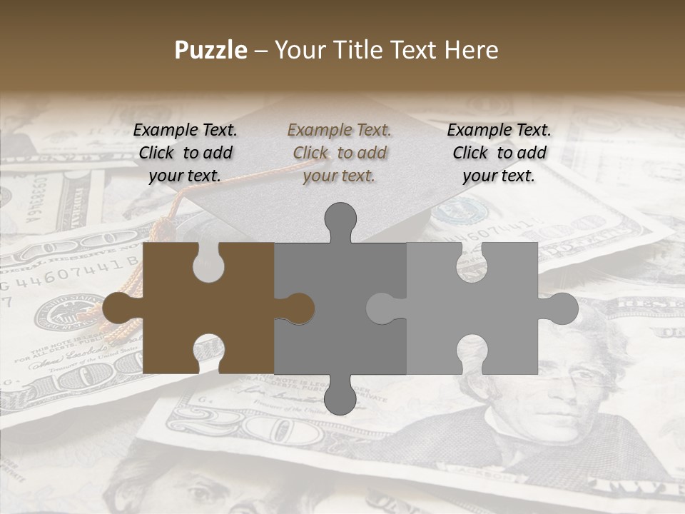 Graduate Pay University PowerPoint Template