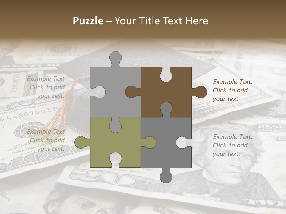 Graduate Pay University PowerPoint Template