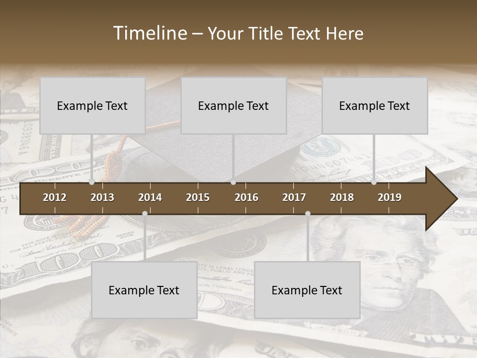 Graduate Pay University PowerPoint Template