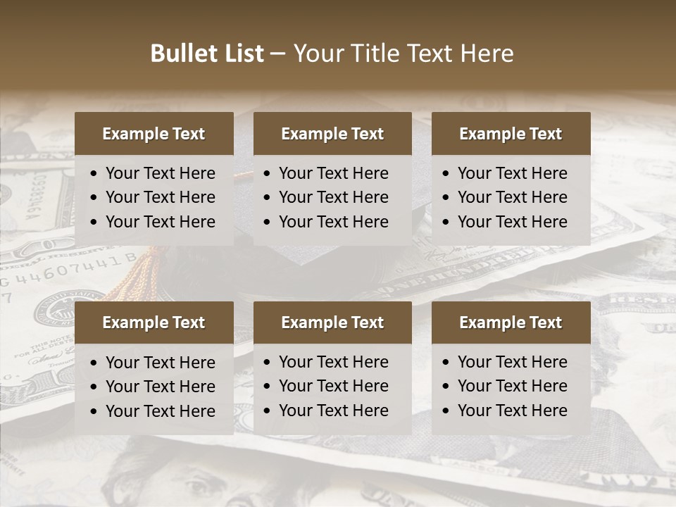 Graduate Pay University PowerPoint Template