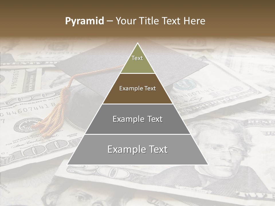 Graduate Pay University PowerPoint Template