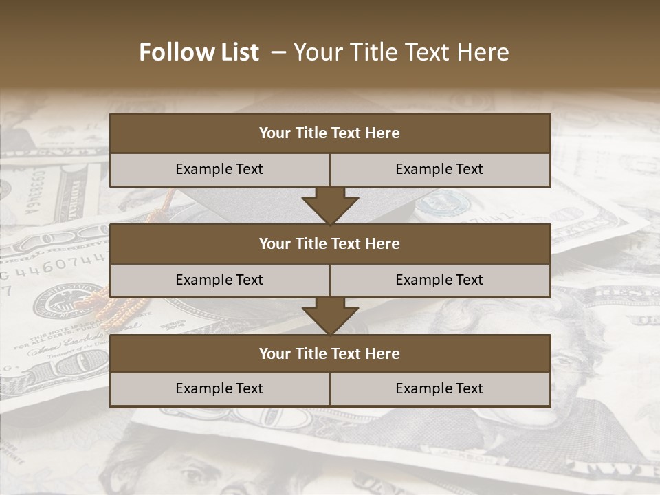 Graduate Pay University PowerPoint Template