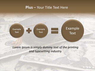 Graduate Pay University PowerPoint Template