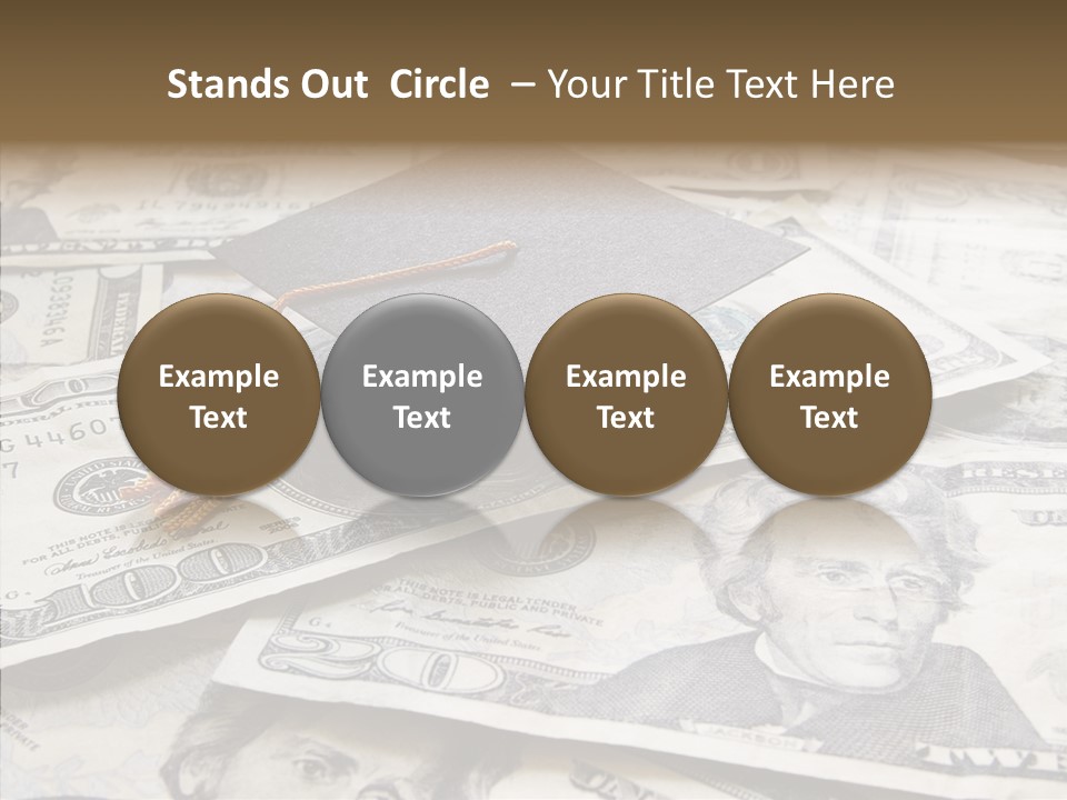 Graduate Pay University PowerPoint Template