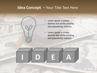 Graduate Pay University PowerPoint Template