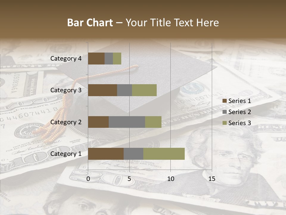 Graduate Pay University PowerPoint Template