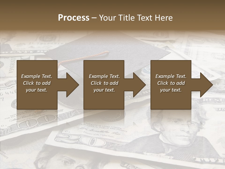 Graduate Pay University PowerPoint Template