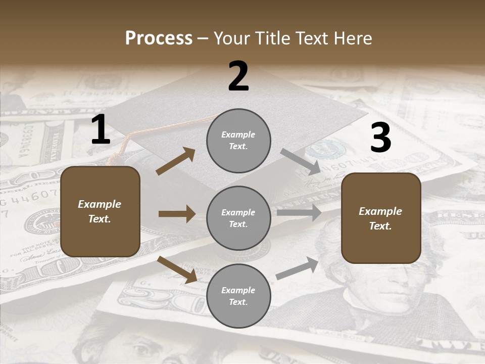 Graduate Pay University PowerPoint Template