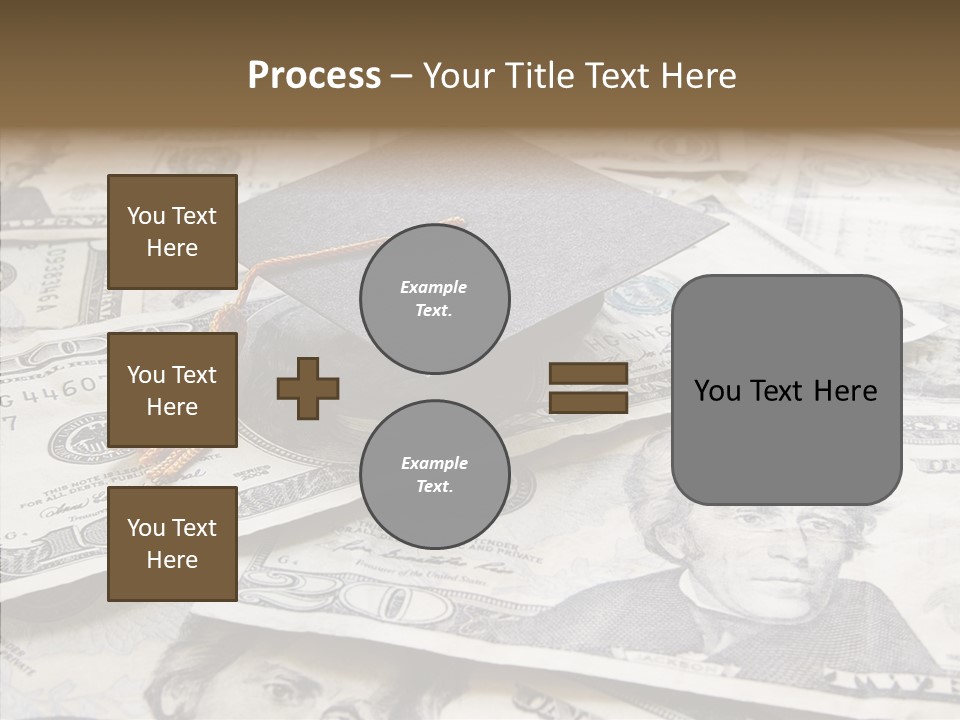 Graduate Pay University PowerPoint Template
