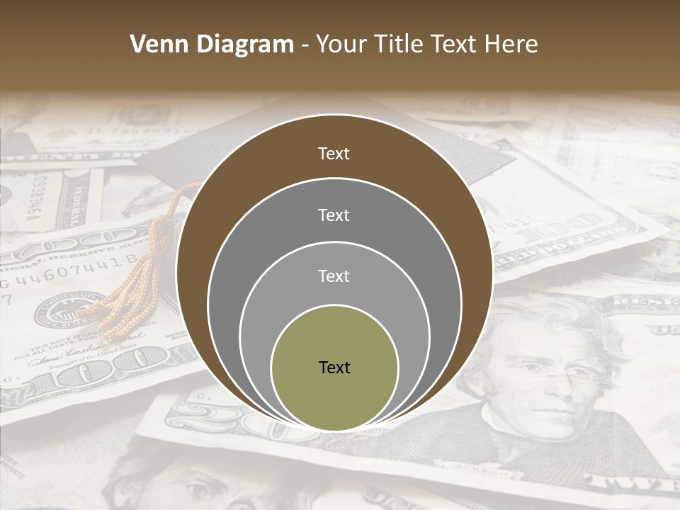 Graduate Pay University PowerPoint Template