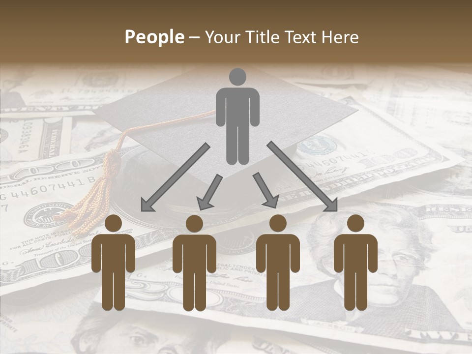 Graduate Pay University PowerPoint Template