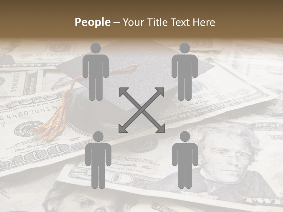 Graduate Pay University PowerPoint Template