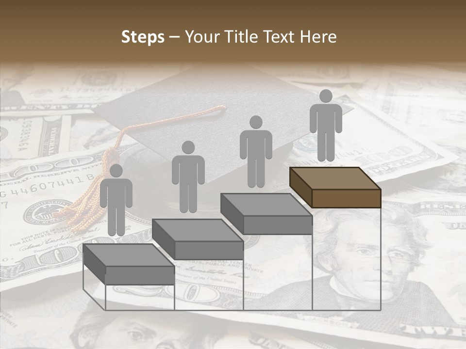 Graduate Pay University PowerPoint Template