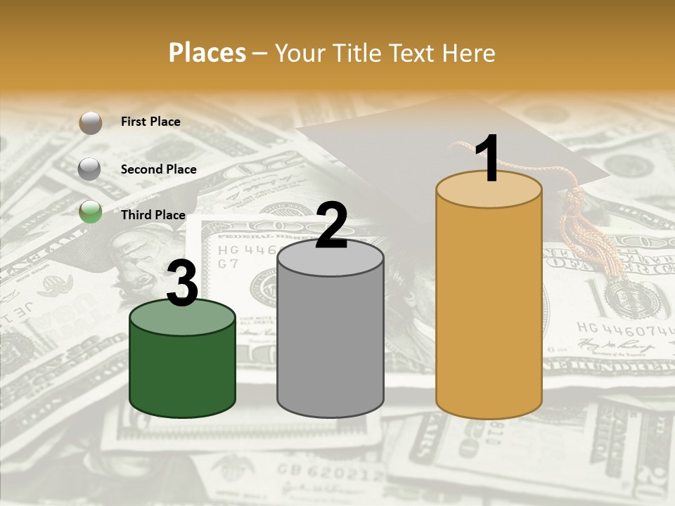 Money University Graduate PowerPoint Template