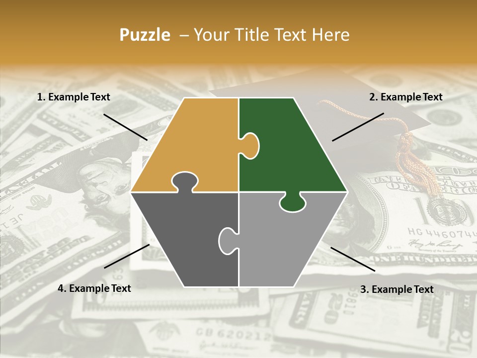 Money University Graduate PowerPoint Template