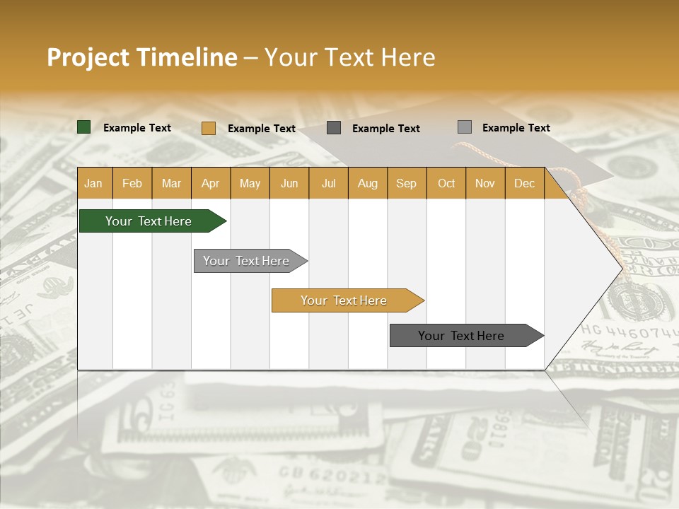 Money University Graduate PowerPoint Template