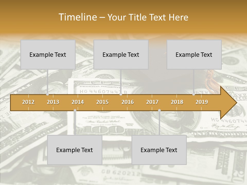 Money University Graduate PowerPoint Template