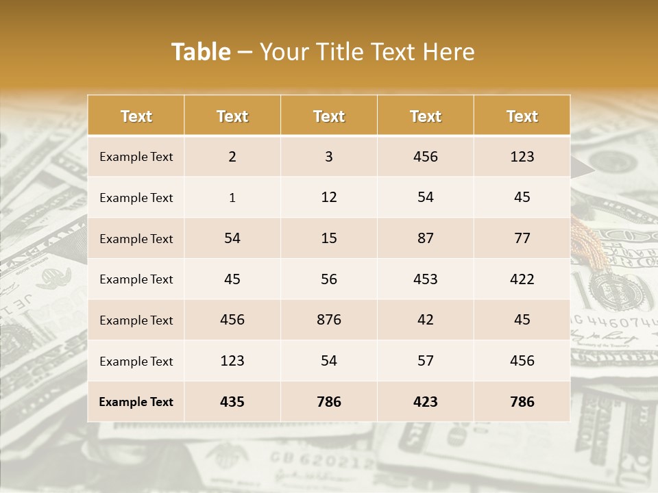 Money University Graduate PowerPoint Template