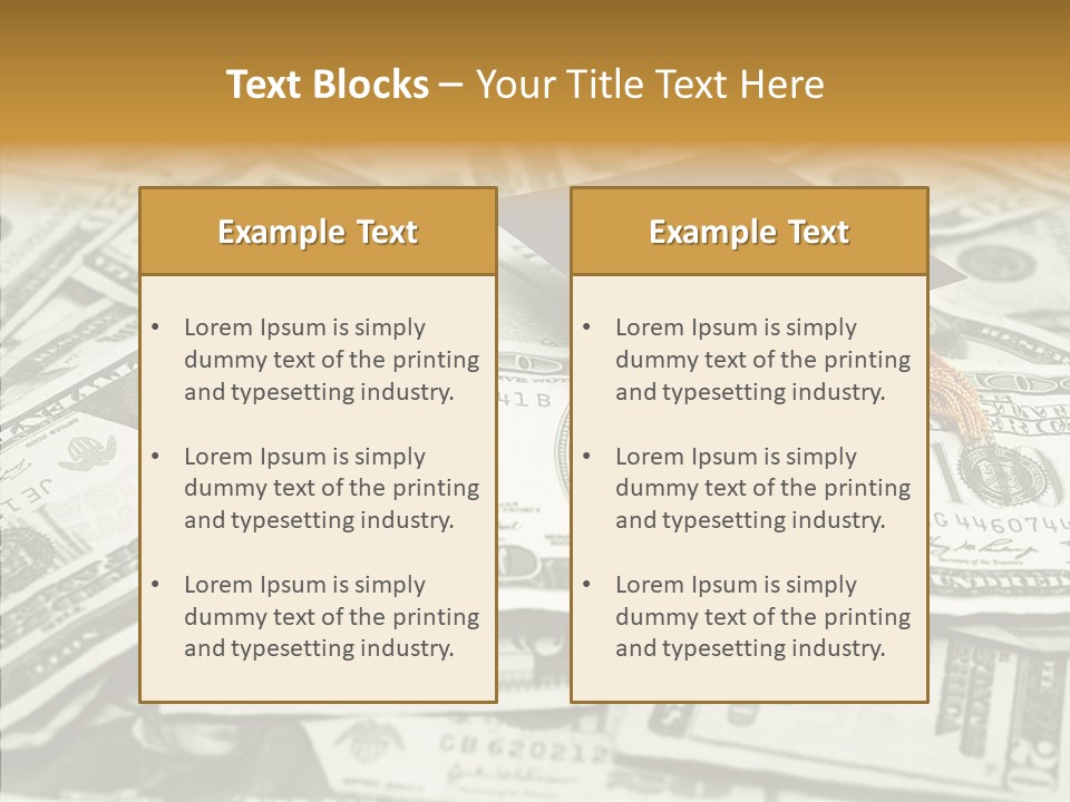 Money University Graduate PowerPoint Template